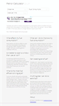 Mobile Screenshot of petrol-calculator.co.uk